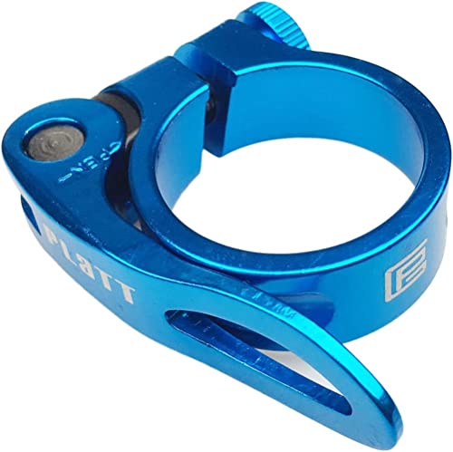 PLATT Fahrrad Sattelklemme mit Schnellspanner Aluminium Legierung Sattelklemme 28,6/31,8/34,9 mm (Bâ€¦ – Vignette