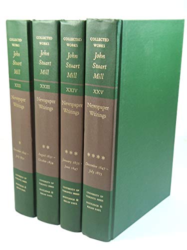 Collected Works of John Stuart Mill: Newspaper ... 0710209835 Book Cover