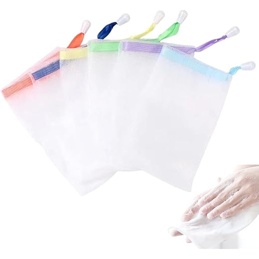 Fulinjoy Exfoliating Pouch - White 6pcs
