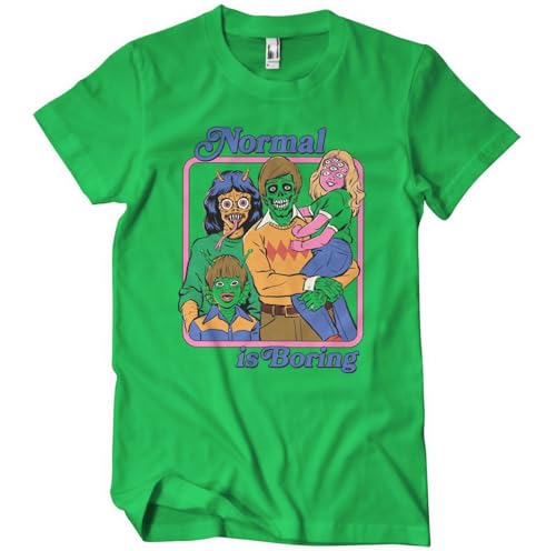 T-shirt Steven Rhodes homme en coton haut de gamme finitions soignées style rétro