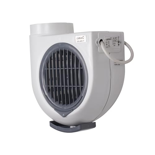 Cata Extractor Cocina GS 400P Gran Capacidad Extracción 290 m3/h 60W 23x24 cm Sistema Fácil...