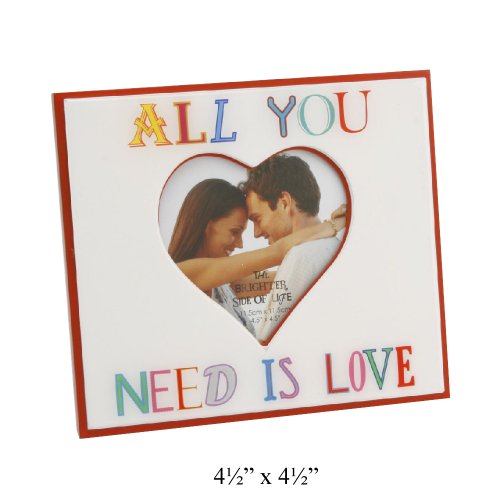 Image of Brighter Side Of Life Photo Frame (15x10cm) All You Need Is Love