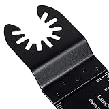 Vtopmart 50 Pcs Multi Tool Blades, Multitool Blades for Wood & Metal, Oscillating Multitool Quick Release Saw Blades Compatible with Bosch, DeWalt, Makita, Dremel and more - Image 5
