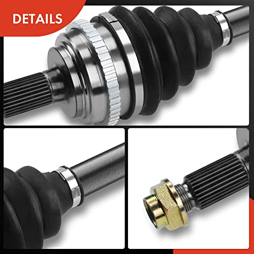A-Premium Cv Axle Shaft Assembly Compatible With Honda Civic Hybrid 2003-2005 L4 1.3L, Front Left Driver Side, Replace# 44306S5B950 #TOP6