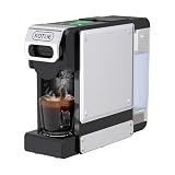Compatible avec les capsules de différentes marques : Nespreso *Original, Dolce Gusto*, Lavazza* A Modo Mio, Starbcks*, borbone*,peet's*,ainsi que les dosettes ESE 44mm et le café moulu. Grâce à sa pompe de 19 Bar, un seul appareil répond à tous vos besoins pour un café riche en arômes et une crema onctueuse.