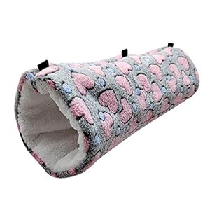 Cavia-tunnel, de speelgoedbuis voor cavia’s hamster-zachte warme tunnel, kleine huisdier, hamster Guinea hammock bed…