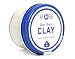 Ace High Blue Suede Hair Clay, Strong Hold, Satin to Matte Finish, Adds Texture and Thickness, 4oz