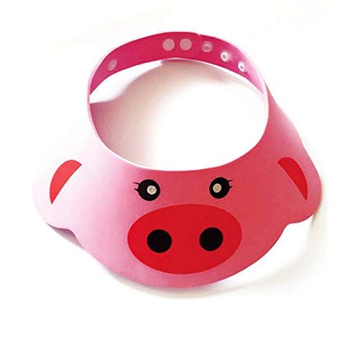 Thicken dos desenhos animados EVA macia do bebê banho de chuveiro Caps Crianças que lavam cabeça de