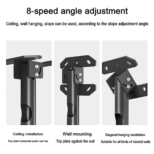 Support TV au plafond de 39 à 85 pouces inclinable rotatif VESA - 5