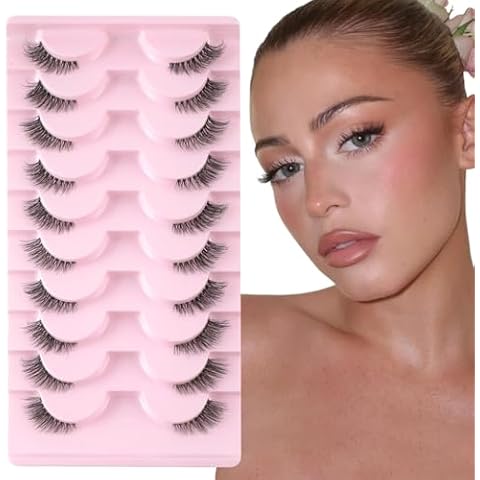 Sixstarhair Natural Look Half Lashes Cover