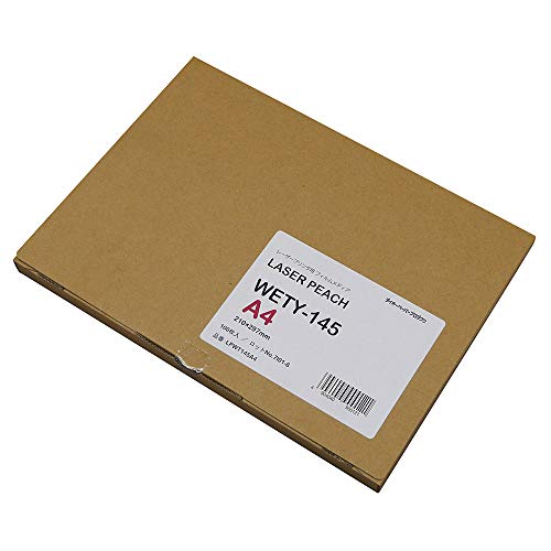 Amazon | 松本洋紙店(Matsumoto Paper) レーザーピーチ 耐水紙 WETY
