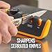 Smiths Adjustable Manual Knife Sharpener Gray/Yellow S-50264