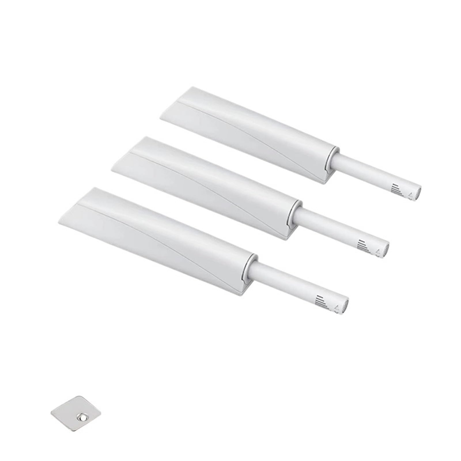 Zuxwux Color2-3Pcs Cabinet Push Latch Wardrobe Door Rebounder Handle-Free Push-Type Springer Switch Invisible Cabinet(Color2-3Pcs)