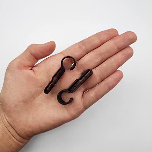 8pcs Non-slip Helmet Clip Helmet Hook Hardhat Headlamp Clips Hard Hat Headlamp Saver for Running Camping Fishing Cycling Hiking Construction