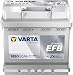 VARTA Automotive DYNAMIC EFB (N50) 12V 50Ah 550A - Nassbatterie für Start-Stopp Systeme - Starterbatterie für Autos mit erhöhtem Energiebedarf - Wartungsfreie Bleisäurebatterie