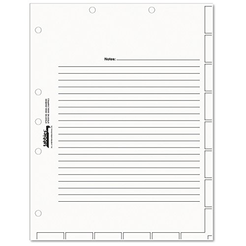 Tabbies TAB54520 Medical Chart Index Divider Sheets