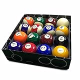 ATNCKS Bolas de billar bolas de billar, 2-1/4 pulgadas, tamaño reglamentario, bolas de billar completas, juego de 16 billar, redondez perfecta de 57,2 mm
