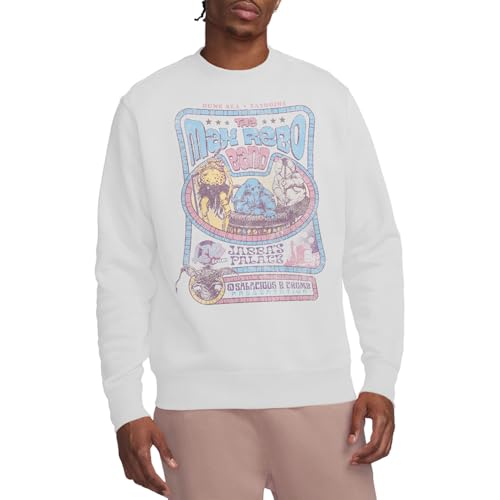 Image of Star Wars Rotj Max Rebo Band Unisex Sweatshirt, White, Small