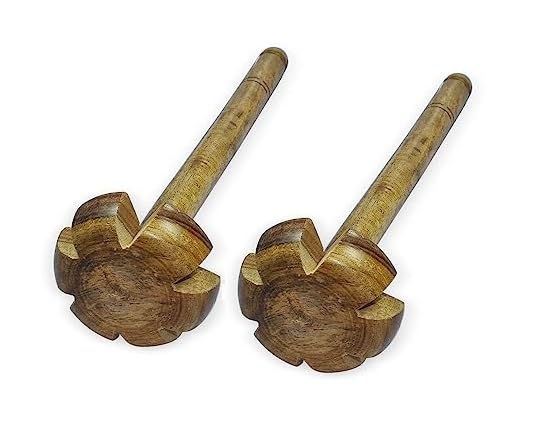 FIRST FRONT Wooden Rai Mixer Hand Blender and, Multicolour & (Pack of 2)-picture-46