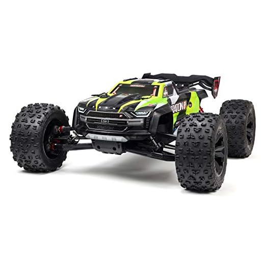 ARRMA RC Truck 1/5 KRATON 4X4 8S BLX Brushless Speed Monster Truck RTR (Ready-to-Run), Green, ARA110002T1