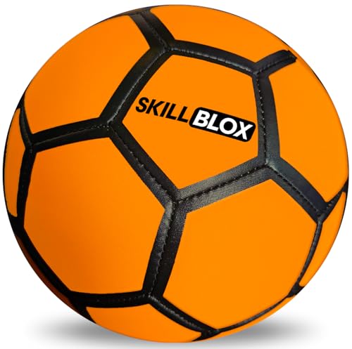 Skill BLOX SoftStrike Home Indoor Skills Training Soccer Ball - Soccer Gifts for Boys - Skills Ball