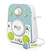 Singing Machine Kids SMK250BG Mood LED Glowing Bluetooth Sing-Along Speaker with Wired Youth Microphone Doubles as a Night Light, Blue/Green