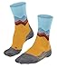 Produktbild FALKE Damen Wandersocken TK2 Explore W So Wolle Funktionsmaterial antiblasen dick 1 Paar, Gelb Lemonade 1301 Crest-O, 37-38