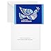 Hallmark Tree of Life Hanukkah Boxed Cards (40 Cards and Envelopes) Blue and Silver Dove