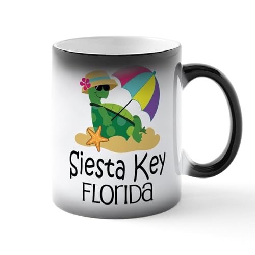 CafePress Siesta Key Florida Vacation Ceramic Mug 11 oz