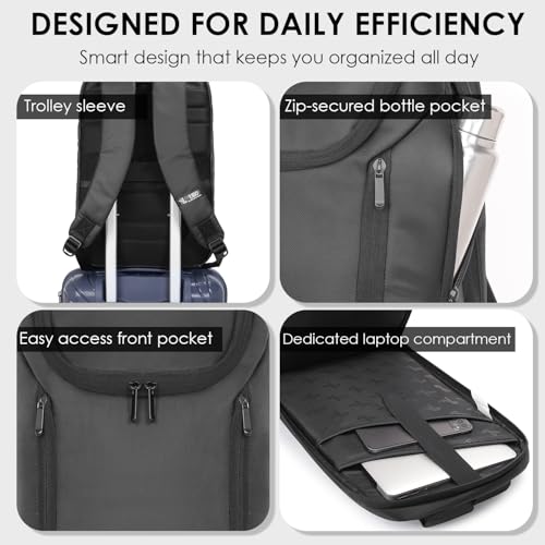 Image of Ligo 19 Inch Gen Z Core Laptop Backpack WIth USB Charger Port | laptop bags for men office use.