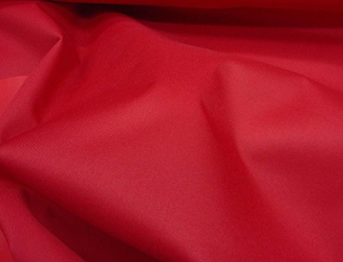 luvfabrics Red Soft Canvas 600 Denier Waterproof Outdoor Wide Fabric 60  Wide Per Yard