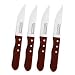 Produktbild Carl Schmidt Sohn 4-teiliges Jumbo-Steakbesteck-Set BRÜHL XXL Edelstahl Steakmesser mit Holzgriff