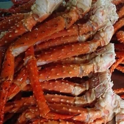 【知床かに親分】冷凍ボイルイバラガニ足2kg入【かに】