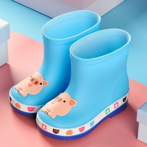 IWIHMIV Girls Rainboots Boys Rainboots Toddler Boy Rain Boots Toddler Rain Boots Baby Kids Rain Shoes Children Shoes for Boys2