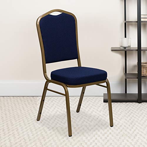 Flash Furniture Hercules Series Navy Crown Back Chairs #TOP3