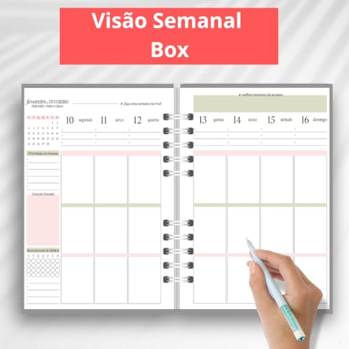 Planner Feminino Inspire 2025