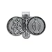 St Christopher Medal Pendant Miraculous Medal, Immaculate Conception Saint Mary Visor Clip