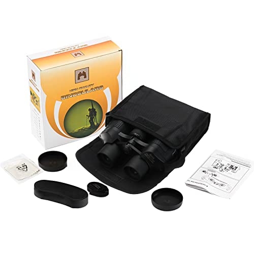 Fernglas 10x60, Fernglas mit Nachtsicht, Super Klarem BAK4-Prism FMC-Objektiv Ferngläser Erwachsene und 36mm Groß Feld… – Bild 8