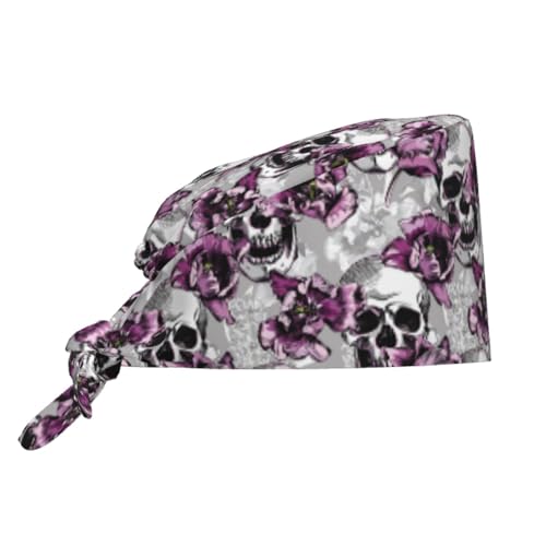 Image of Surgical Caps Men Women, Scrub Cap with Sweatband Adjustable