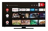 LIEFERUMFANG: HITACHI U43KA6150 schwarz, Fernbedienung inkl. 2x AAA Batterien, Bedienungsanleitung (DE/EN/FR/IT)