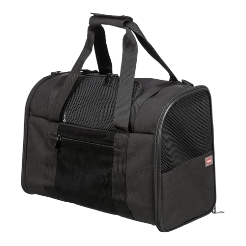 Trixie 2882 Rucksack Connor, 42 × 29 × 21 cm, schwarz/blau