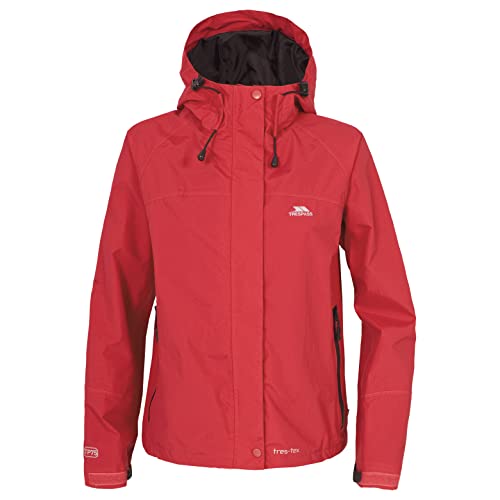 Image of Trespass Women's Miyake Jacket Waterproof Jacket - Hibiscus, X-Small