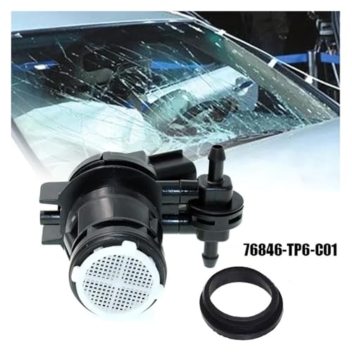 Bomba limpiaparabrisas 76846-TP6-C01 con presión 12V estable 5