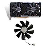 Cavabien 100mm GAA8B2U/GAA8S2U 4Pin GPU Fan VGA Cooler Fans for Sapphire R9 380 380X 2g/4G D5 Graphics Card Replacement Fan (Single)