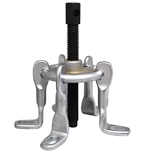 OC-PRO Arrache Extracteur Polyvalent de Tambours de Freins avec 5 Griffes, 2 Platines Ø 62 et 100 mm, Vis de Serrage Ø 10 x 185 mm, Acier Chrome-Vanadium Forgé