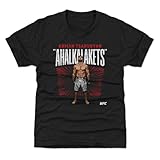 500 LEVEL Arman Tsarukyan UFC Youth Shirt - Arman Tsarukyan Ahalkalakets WHT (Tri Black, 10-12Y Large)