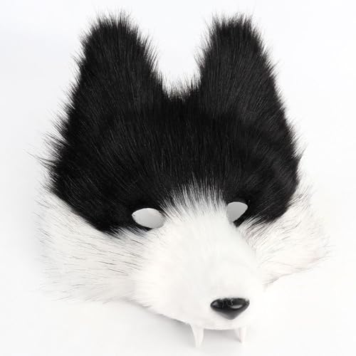 Costume Loup Synthétique Souple et Tenue de Spectacle