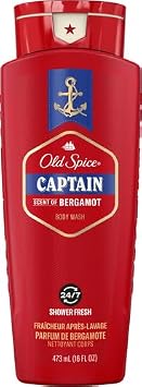 Old Spice Red Collection Body Wash for Men, Captain, 16 oz