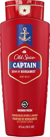 Old Spice Red Collection Body Wash for Men, Captain, 16 oz