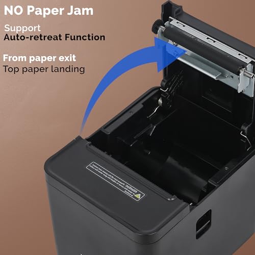 Image of Rugtek Rp 82 Compact UE Thermal Receipt Printer (USB+Enthernet)